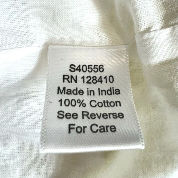 Ann Mashburn Embroidered Tiered Midi Dress XL White Yellow Cottage Tea Party NWT - Picture 11 of 12